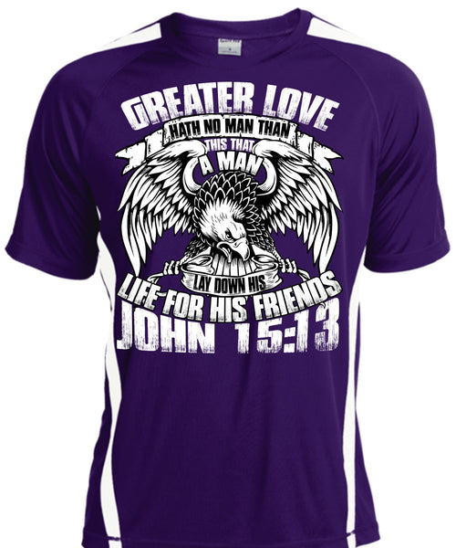 Greater Love Hath No Man T Shirt, Being A Police T Shirt, Cool Shirt