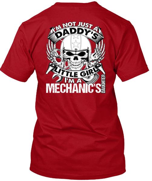 I'm A Mechanic's Daughter T Shirt, Daddy's Little Girl T Shirt