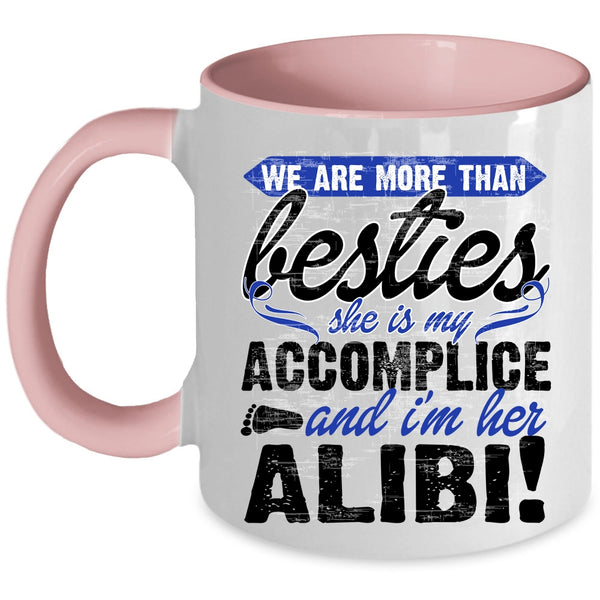 Just Married Coffee Mug, She Is My Accomplice Accent Mug