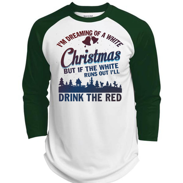 I'm Dreaming Of A White Christmas T Shirt, I Love Christmas T Shirt, Awesome T-Shirts  (Polyester Game Baseball Jersey)