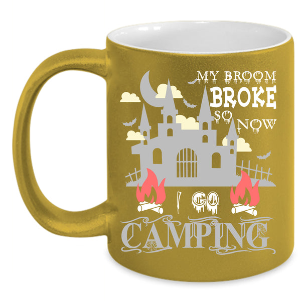 I Go Camping Coffee Mug, Outdoor Activity Coffee Cup