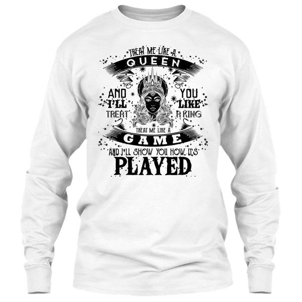 Treat Me Like A Queen T Shirt, Coolest Merry Christmas T Shirt