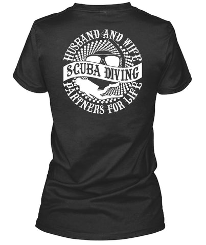 A black t-shirt with the shopify logo