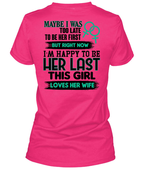 This Girl Loves Her Wife T Shirt, I Love Husband T Shirt