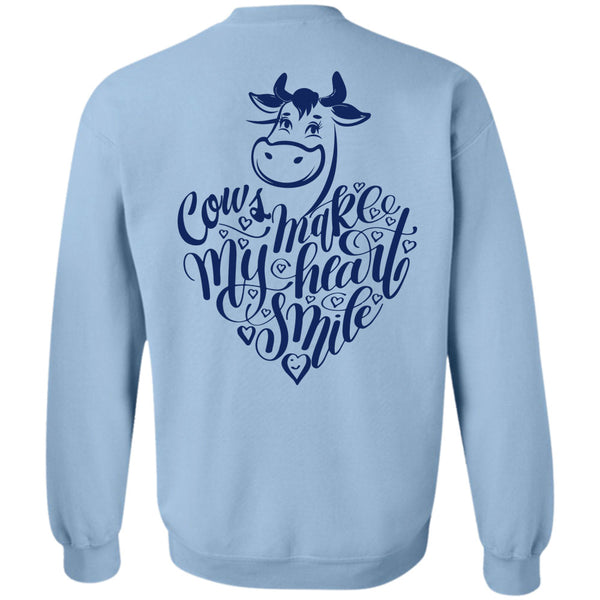 Being A Farmer T Shirt, Cows Make My Heart Smile Sweatshirt