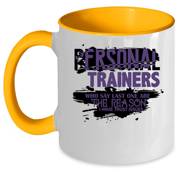 Cool Gift For Trainers Coffee Mug, Personal Trainers Accent Mug