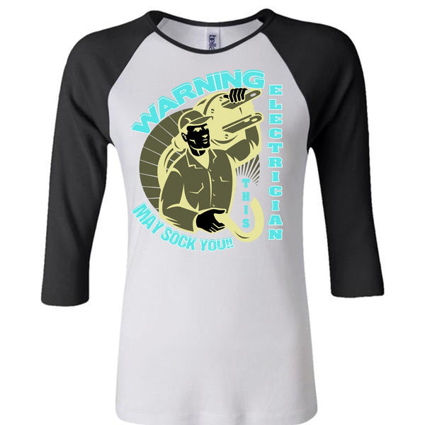 Warning Electrician T Shirt, I Love Electrician T Shirt, Awesome T-Shirts