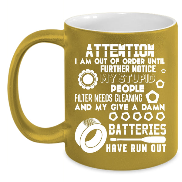 Funny Mechanics Coffee Mug, Cute Gift For Mechanics Coffee Cup