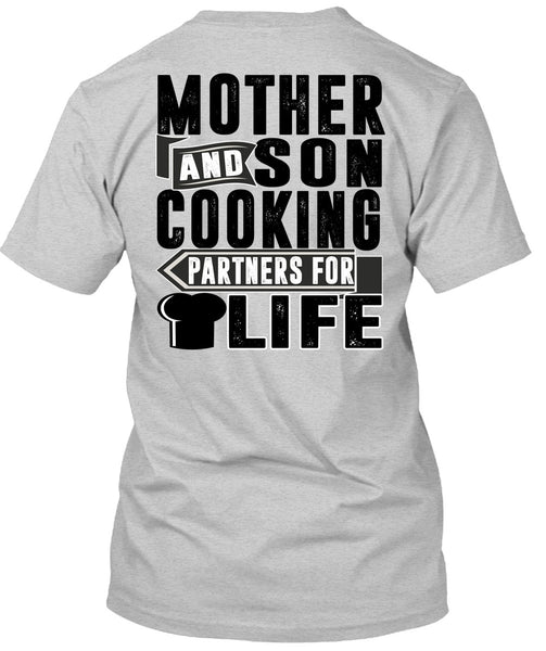 Mother And Son Cooking T Shirt, I Love Cooking T Shirt