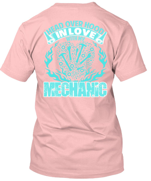 In Love With My Mechanic T Shirt, I Love Mechanic T Shirt