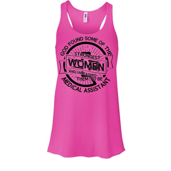 Strongest Women T Shirt, Medical Assitant Mom Tank Top
