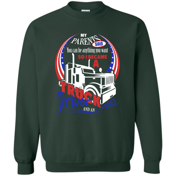Gift For Son T Shirt, Coolest Trucker Ever Sweatshirt