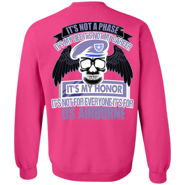 I Love Veteran T Shirt, It's For US Airborne Sweatshirt