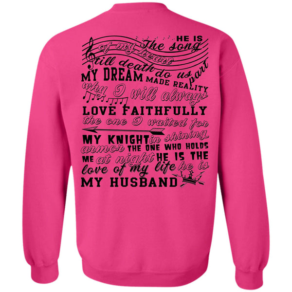 Being A Husband T Shirt, He Is My Husband Sweatshirt