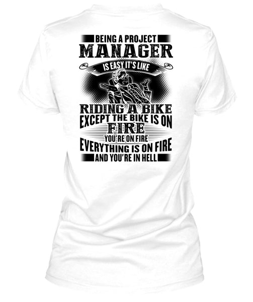 Being A Project Manager T Shirt, I Love Manager T Shirt