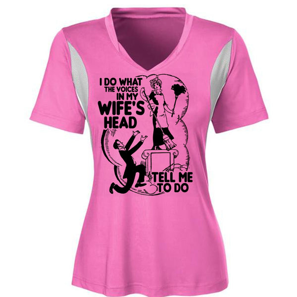 I Do What The Voices In My Wife's Head T Shirt, I Love Wife T Shirt, Awesome T-Shirts