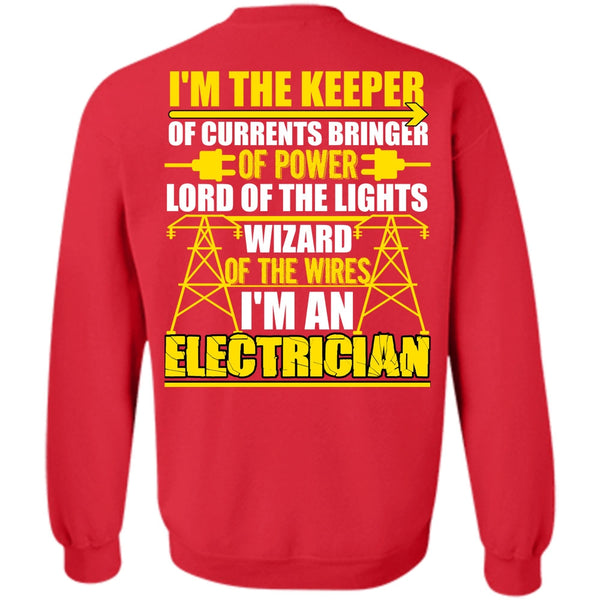 Lord Of The Lights T Shirt, I Love Electrician Sweatshirt