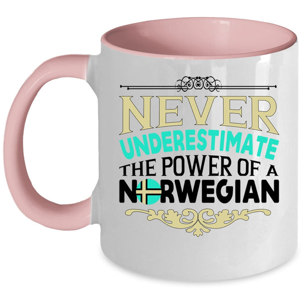 Awesome Norwegian Coffee Mug, The Power Of A Norwegian Accent Mug