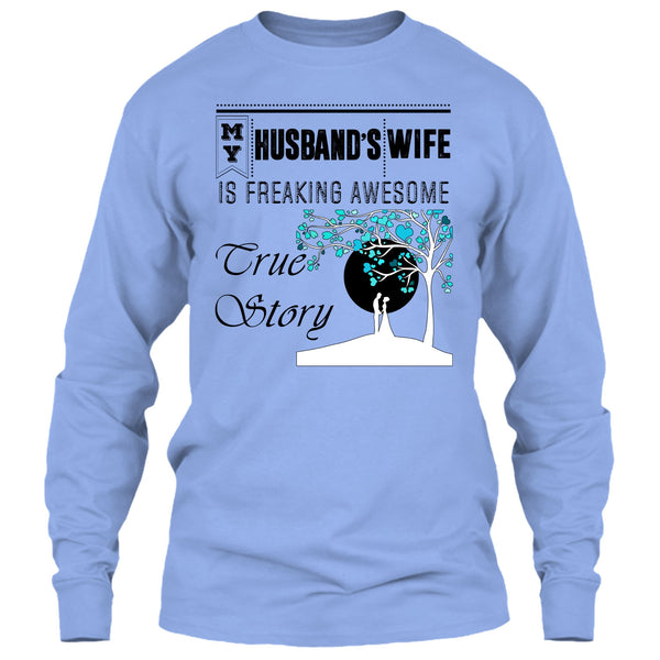 My Husband's Wife T Shirt, Coolest Wife T Shirt