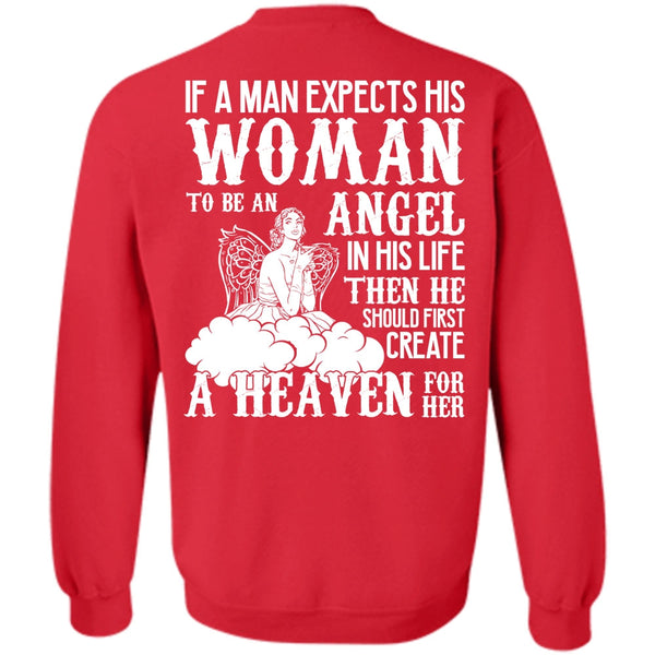 Create A Heaven T Shirt, I Love Wife Sweatshirt