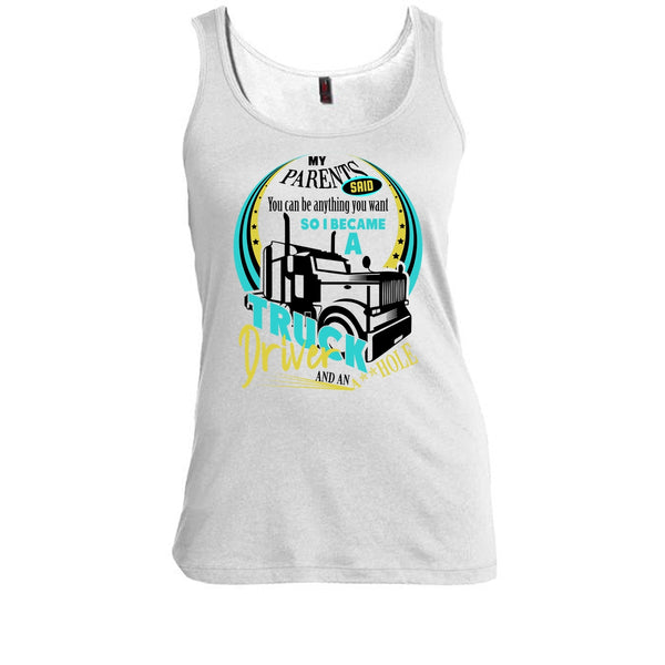 I Became A Truck Driver T Shirt, Coolest Trucker Ever Tank Top