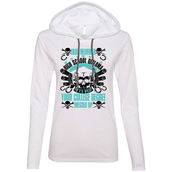 A black t-shirt with the shopify logo