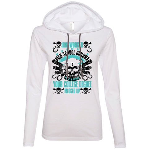 A black t-shirt with the shopify logo