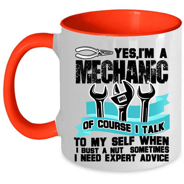 Best Gift For Mechanic Coffee Mug, I'm A Mechanic Accent Mug