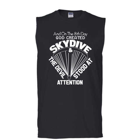 A black t-shirt with the shopify logo
