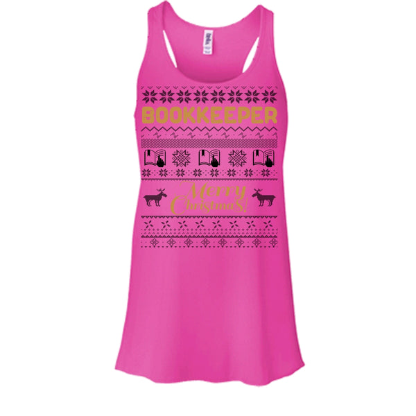 Bookkeeper Merry Christmas T Shirt, Gift For Merry Christmas T Shirt, Awesome t-shirts