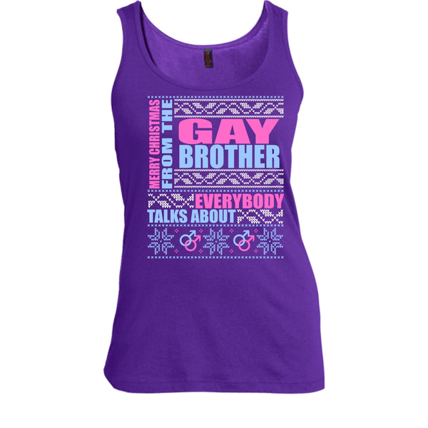 Merry Christmas From The Gay brother T Shirt, Coolest Gay Brother T Shirt, Cool T Shirt