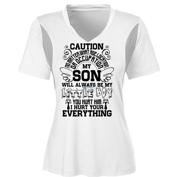 My Son Will Always Be My Little Boy T Shirt, I Love Son T Shirt, Awesome T-Shirts