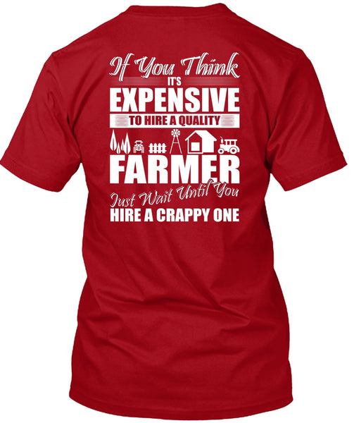 Farmer Just Wait Until You T Shirt, Being A Farmer T Shirt