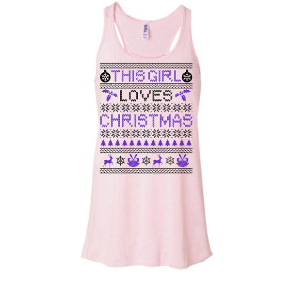 This Girl Loves Christmas T Shirt, Awesome Merry Christmas T Shirt, Awesome t-shirts