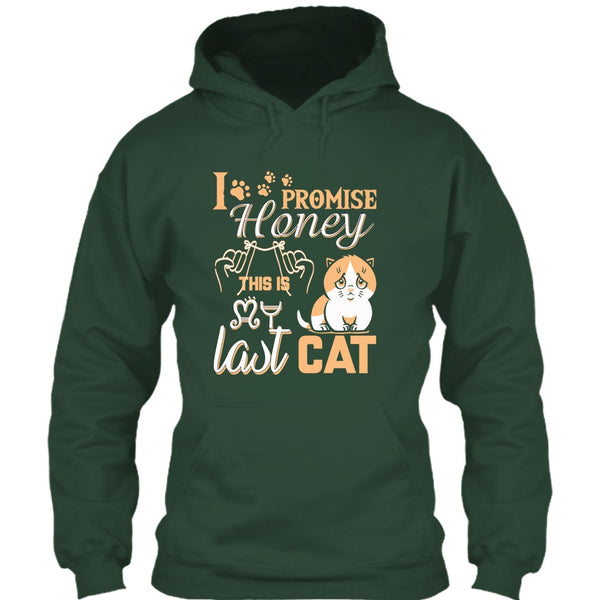 I Promise Honey T Shirt, This Is My Last Cat T Shirt