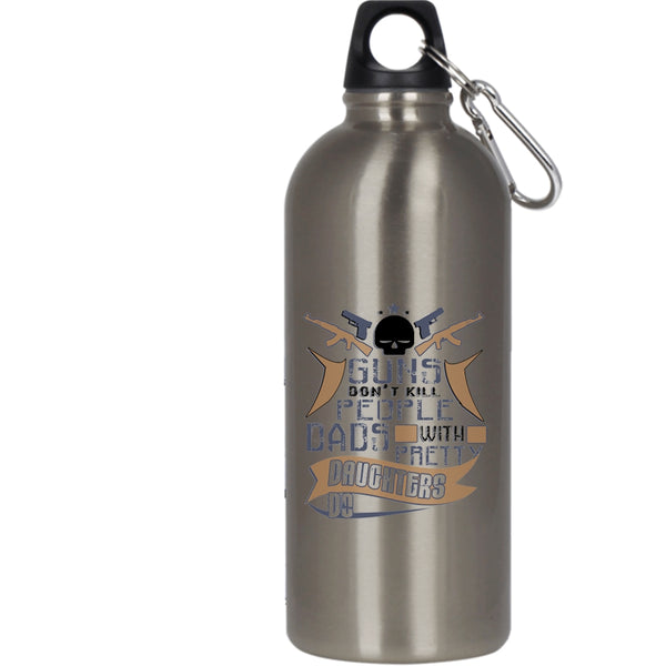 Dads With Pretty Daughters Do 20 oz Stainless Steel Bottle,Dad And Daughter Outdoor Sports Water Bottle