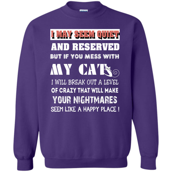 Make Your Nightmares T Shirt, I Love My Cat Sweatshirt