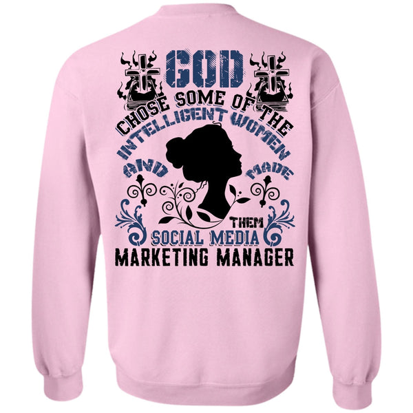 I Love Manager T Shirt, Social Media Marketing Manager Sweatshirt
