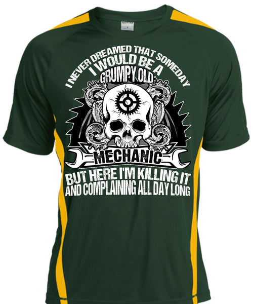 Grumpy Old Mechanic T Shirt, Being A Mechanic T Shirt, Cool Shirt