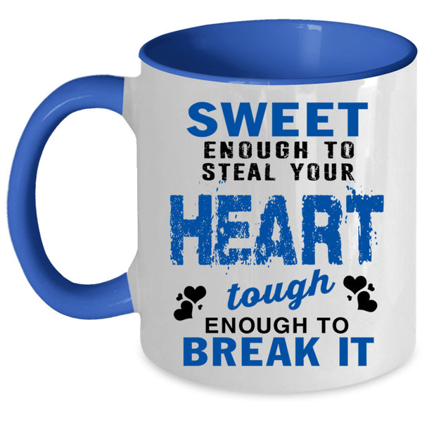 Couple Coffee Mug, Sweet Enough To Steal Your Heart Accent Mug