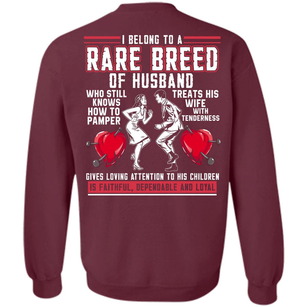 Treats His Wife T Shirt, I Love Husband Sweatshirt