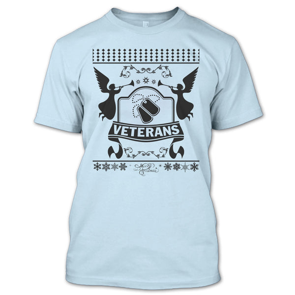 Veterans Merry Christmas T Shirt, Gift For Veteran T Shirt