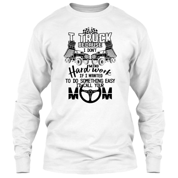 I Truck T Shirt, Coolest Trucker T Shirt