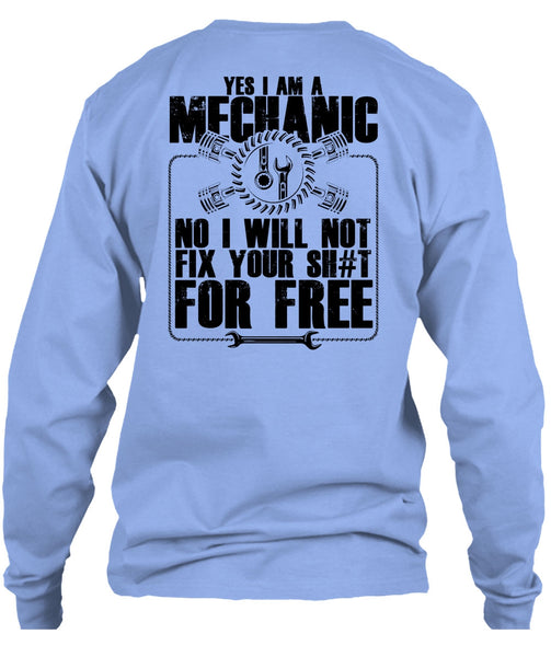 Yes I Am A Mechanic T Shirt, I Love Mechanic T Shirt