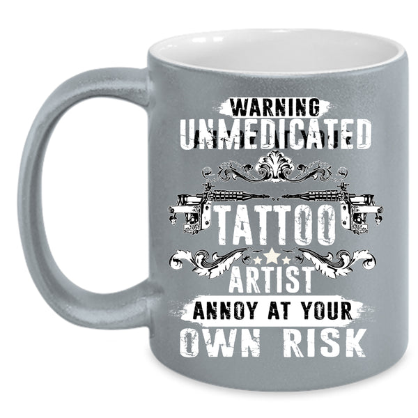 Tattoo Artist Coffee Mug, Cool Gift For Artist Coffee Cup