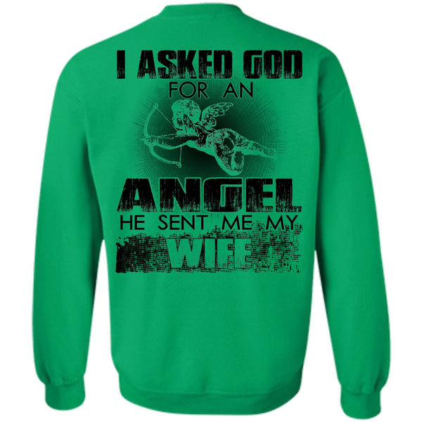 I Love Wife T Shirt, He Sent Me My Wife Sweatshirt