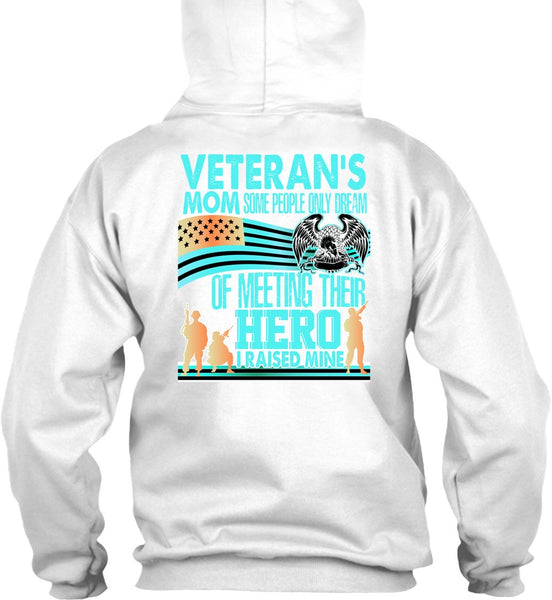 Veteran's Mom T Shirt, I Love Veteran T Shirt