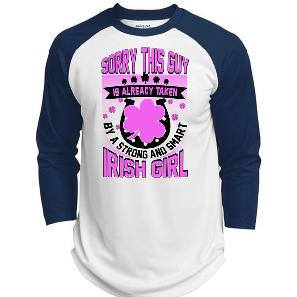 Smart Irish Girl T Shirt, I Love Irish T Shirt, Awesome T-Shirts  (Polyester Game Baseball Jersey)