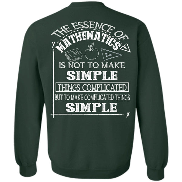 Being A Mathematics T Shirt, I Love Mathematics Sweatshirt