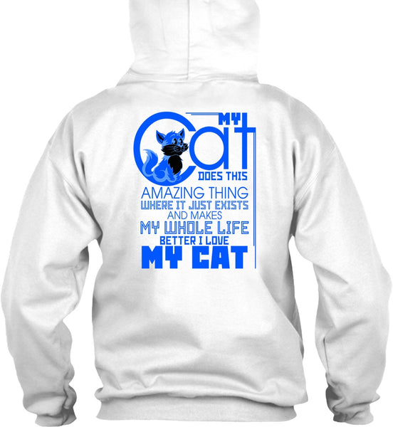 My Cat Does This Amazing Thing T Shirt, My Favorite T Shirt